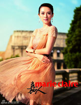 组图：章子怡写真大片 黑色蕾丝妖娆妩媚