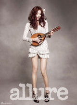 高清组图：韩星孙丹菲拍写真 纤腰细腿性感抢眼