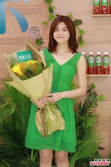 组图：陈妍希生日出工拒谈绯闻男友古天乐