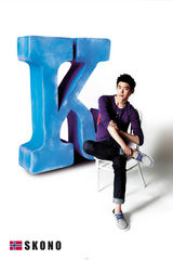 高清组图：韩星李钟硕运动鞋写真 展可爱帅气活力