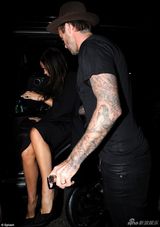 组图：贝嫂庆40岁生日小贝陪伴 辣妹马汀等齐贺