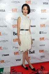 组图：陈可辛撑《合伙人》首映 杜鹃文艺范十足