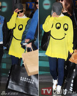 组图：韩众星结束美国公演回国 素颜轻装亮相机场