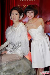 组图：《大闹天宫》蜡像揭幕 甄子丹叹上妆辛苦