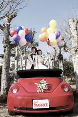 组图：郭雪芙“新婚”害羞 老公金希澈喊错妻名