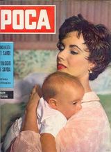 组图：盘点伊丽莎白-泰勒与儿女温馨合影