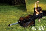 组图：倪妮初秋温暖封面写真优雅俏丽