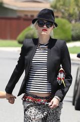 组图：潮妈格温-斯蒂芬妮携儿子出游