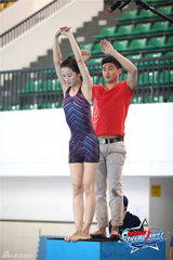 组图：《中国星跳跃》阿Sa和田亮自创拉手跳