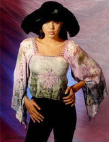 幻灯图集：安吉丽娜16岁写真曝光 眼神似梦露 