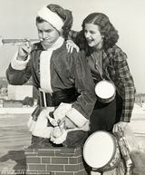 组图：盘点众大牌女明星经典旧日圣诞装