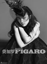 组图：汤唯《费加罗FIGARO》黑色妖姬性感迷人