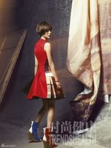 组图：王珞丹写真登封面 揭秘文艺小清新凶猛一面