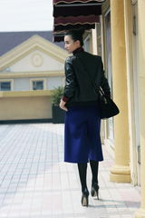 高清图：小宋佳独家时尚街拍 造型优雅大气