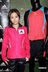 幻灯组图：绯闻男友避谈与郑欣宜关系 刘心悠勤跑步