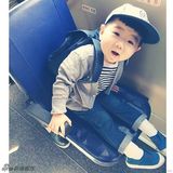 组图：韩国丑萌小正太再曝萌图 小眼咪咪喜感足