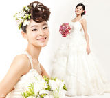 组图：王媛可娇俏登封面 幻化纯美花妖新娘