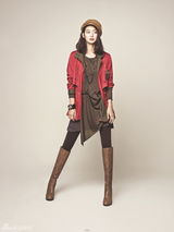 组图：韩星申敏儿时尚大片变身秋日女神