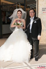 组图：主播刘明轩嫁王傲山 张卫健许志安出席