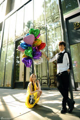 组图：跨龄组合Mi2首曝街拍 诠释青春无限