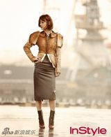 组图：韩星韩智慧写真高贵典雅演绎金秋女神