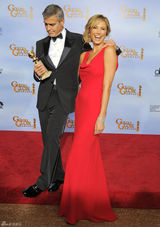 高清组图：乔治-克鲁尼获剧情类电影最佳男主角奖