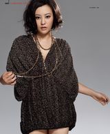 高清组图：郝蕾最新杂志大片 明眸皓齿五官精致