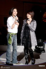 组图：万芳办演唱会庆出道20年 众好友站台助阵