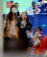 组图：小苏瑞猛练体操 奥运“种子”初长成