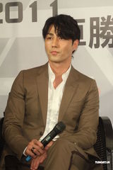 组图：车胜元台湾举行粉丝会 称最佳爱情是家人