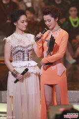 组图：TVB劲歌金曲落幕 容祖儿林峰成大赢家