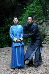 高清图：陈德容《下辈子还嫁给你》横店探班