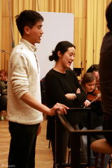 高清图：陕北民歌赴欧演唱会华沙站排练花絮