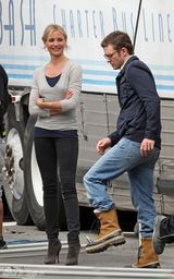 幻灯图集：《坏老师》热拍 迪亚兹和贾斯汀嬉闹