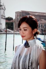 高清组图：阿Sa(蔡卓妍)威尼斯水城初体验