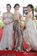 组图：《赛德克-巴莱》首映 徐若瑄露背礼服性感