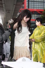 高清组图：林宥嘉绯闻女友邓紫棋台湾拍摄专辑MV