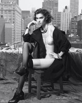 高清组图：超模艾利桑娜-缪斯登《Vogue》封面