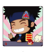 组图：众明星微博“变脸”魁拔 勾忆似水年华