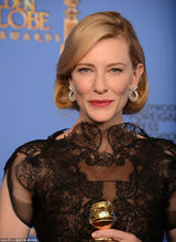 组图：凯特-布兰切特获最佳剧情片女主角