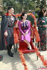 组图：郭羡妮助阵新剧宣传自曝有意再生宝宝