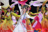 组图：央视马年春晚舞蹈《百花争妍》