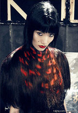 高清组图：名模李丹妮亮相2010春夏伦敦时装周