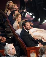 组图：珍妮弗-劳伦斯等现身颁奖礼观众席