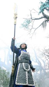 组图：《薛丁山》武戏出新招 展现霸气引关注