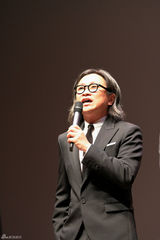 高清图：《武侠》釜山首映 金城武汤唯盛装出席