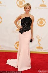 组图：《绝命毒师》安娜-冈亮相艾美红毯