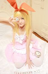 组图：16岁徐娇COS动漫美少女 假小子华丽变身