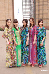 幻灯图：候选港姐印度拍外景 水土不服状态不佳 