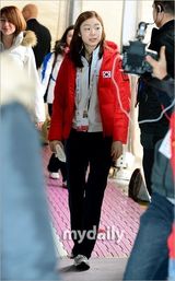 组图：金妍儿参加世界花样滑冰锦标赛抽签仪式